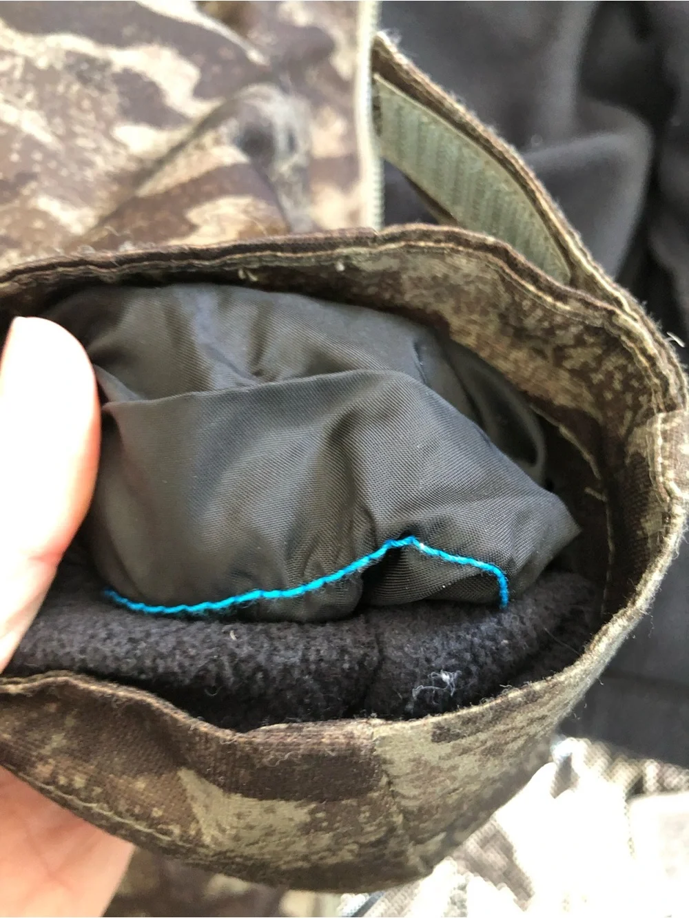 Columbia Bugaboo II Winter Fleece Interchange Jacket Camo Boys Sz Medium EUC!